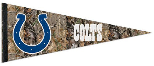 Indianapolis Colts "Backwoods" Premium Felt Pennant - Wincraft