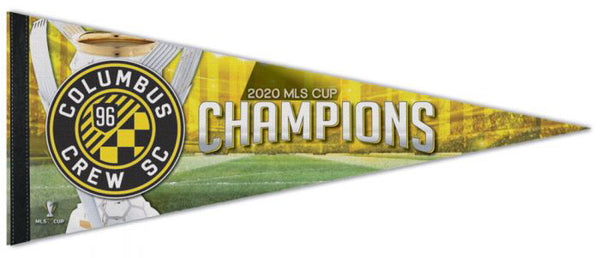 Columbus Crew SC 2020 MLS Cup Champions Premium Felt Collector's Pennant - Wincraft