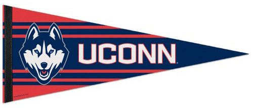 University of Connecticut UCONN Huskies NCAA Sports Team Logo Premium Felt Pennant - Wincraft