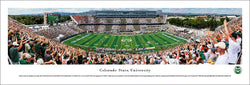 Colorado State Rams Football Stadium Gameday Panoramic Poster Print (2017) - Blakeway Worldwide