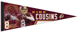 Kirk Cousins "You Like That!!" Washington Redskins Premium Felt Collector's Pennant - Wincraft