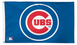 Chicago Cubs MLB Baseball Official 3'x5' Deluxe-Edition Team Flag - Wincraft