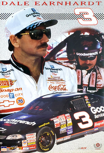 Dale Earnhardt "Classic" NASCAR Stock Car Racing Action Poster - Starline1998