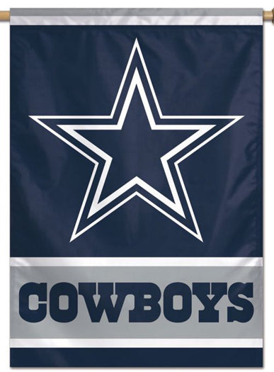 Dallas Cowboys Official NFL Football Team Logo-Style 28x40 Wall BANNER - Wincraft
