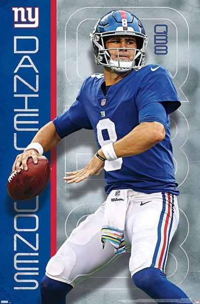 Daniel Jones "Gunslinger" New York Giants QB NFL Action Wall POSTER - Trends International