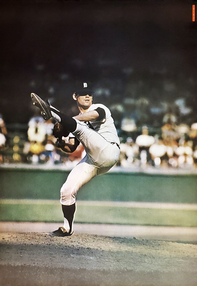 MICKEY LOLICH Photo Detroit Tigers in action (c) 1968 World Series