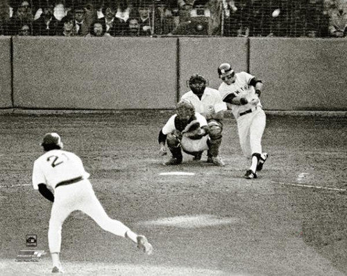 Bucky Dent "Playoff Hero" (1978) New York Yankees Premium Poster Print - Photofile