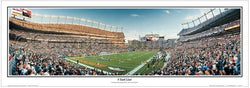 Denver Broncos Football "8 Yard Line" Gameday Panoramic Poster Print - Everlasting Images