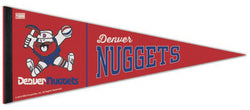 Denver Nuggets Retro-1970s-Style ABA/NBA Basketball Premium Felt Pennant - Wincraft