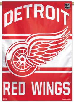 Detroit Red Wings Official NHL Hockey Team Premium 28x40 Wall Banner - Wincraft