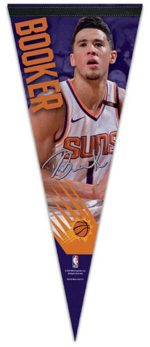 Devin Booker "Signature Series" Phoenix Suns Premium Felt Collector's PENNANT - Wincraft