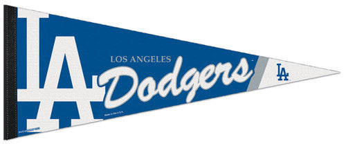 Los Angeles Dodgers Official MLB Baseball Team Premium Felt Pennant - Wincraft