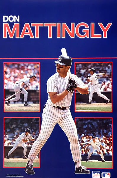 Don Mattingly "Superstar" New York Yankees MLB Action Poster - Starline1988