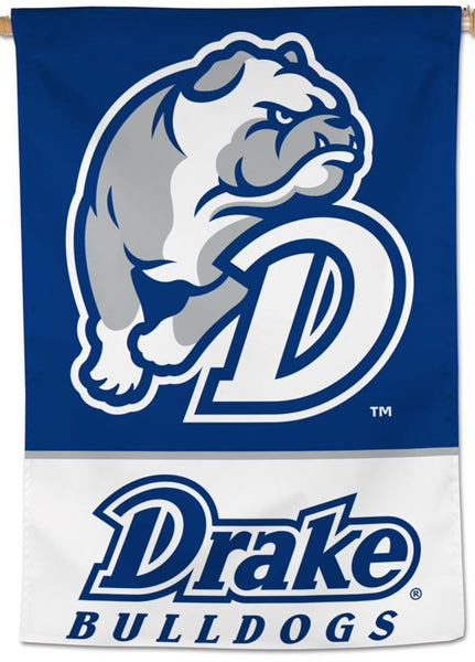 Drake University Bulldogs Official NCAA Team Logo Style Premium 28x40 Wall Banner - Wincraft