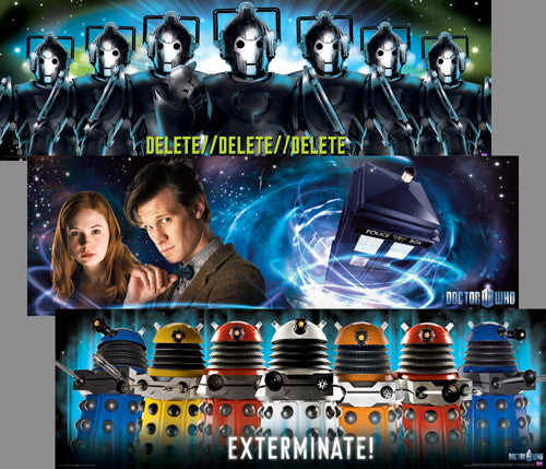 Doctor Who (BBC TV Series) 12x36 Three-Poster Combo - Culturenik