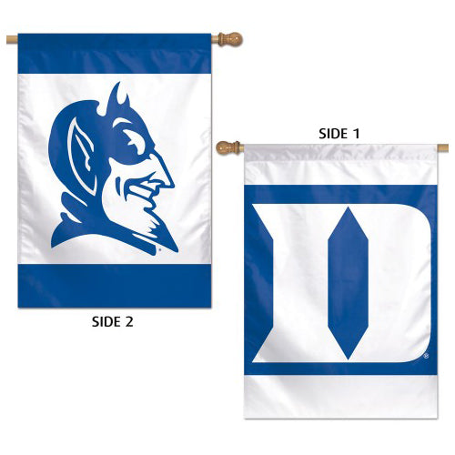 Duke Blue Devils Official NCAA Sports 2-Sided Vertical Flag Wall Banner - Wincraft