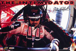 Dale Earnhardt "The Intimidator" NASCAR Cockpit Poster - Starline 1998
