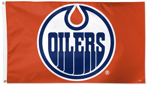 Edmonton Oilers Official NHL Hockey Deluxe-Edition 3'x5' Flag - Wincraft