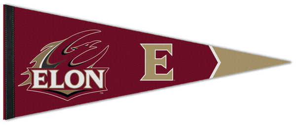 Elon University Phoenix NCAA Team Logo Premium Felt Collector's Pennant - Wincraft