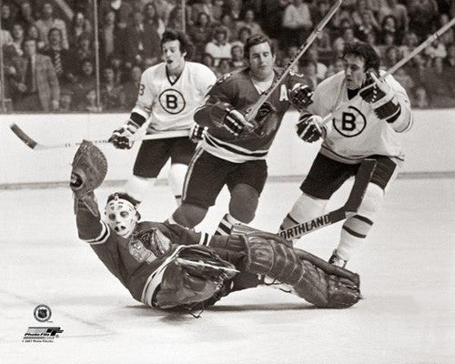 Phil Esposito vs. Tony Esposito Bruins vs. Blackhawks c.1972 Premium Poster Print - Photofile