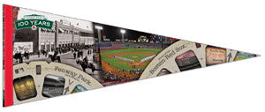 Fenway Park "100 Years" Premium Felt Collector's Pennant - Wincraft 2012