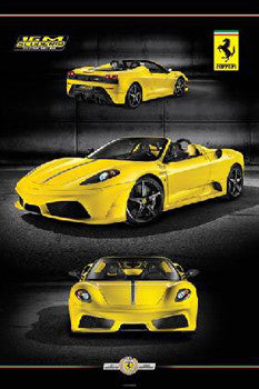 Ferrari 16M Scuderia Spider Automotive Poster - Pyramid 2009