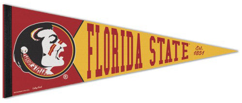 Florida State Seminoles NCAA College Vault 1980s-Style Premium Felt Collector's Pennant - Wincraft