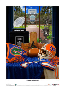 Gators Football "Florida Traditions" Print - USA Sports