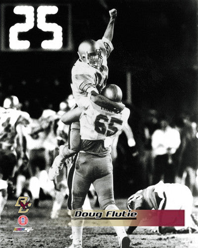 Doug Flutie "Hail Mary" (Boston College 1984) Premium Poster Print - Photofile