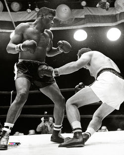 Floyd Patterson "Johansson Knockout" (1960) Classic Boxing Poster Print - Photofile