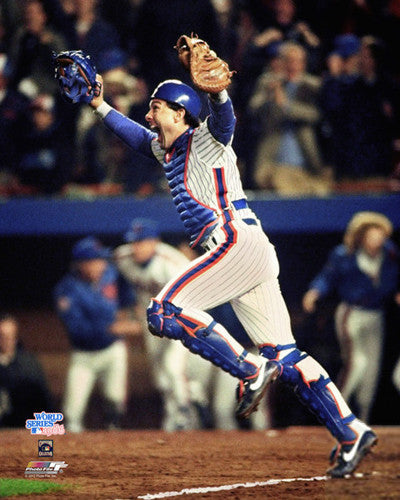 Gary Carter "Celebration" (1986 World Series) New York Mets Premium Poster - Photofile