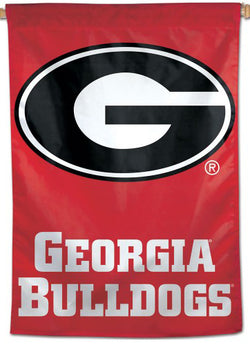 Georgia Bulldogs NCAA Team Logo Official NCAA Premium 28x40 Wall Banner - Wincraft