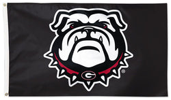University of Georgia Bulldogs "Uga Scowl" Official NCAA Team Logo Deluxe-Edition 3'x5' Flag - Wincraft