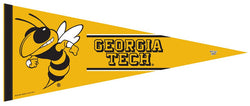 Georgia Tech Yellow Jackets NCAA Team Logo Premium Felt Collector's Pennant - Wincraft