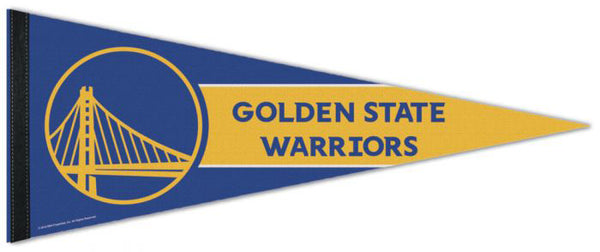 Golden State Warriors Official NBA Basketball Premium Felt Collector's Pennant - Wincraft