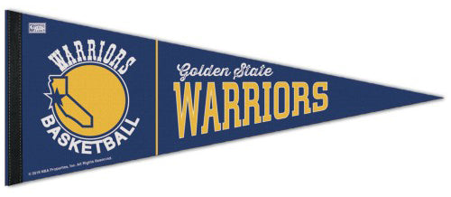 Golden State Warriors Retro 1972-75 Style NBA Premium Felt Pennant - Wincraft