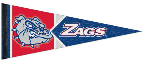 Gonzaga University Bulldogs Official NCAA Team Logo Premium Felt Collector's Pennant - Wincraft