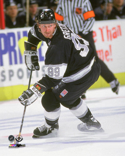 Wayne Gretzky "Hollywood" L.A. Kings Action c.1989 Premium Poster Print - Photofile