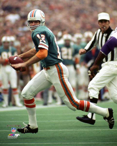 Bob Griese Super Bowl VIII (1974) Miami Dolphins Classic Action Premium Poster Print - Photofile Inc