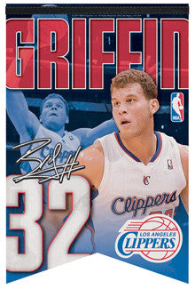 Blake Griffin Los Angeles Clippers Premium Felt Banner - Wincraft