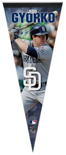 Jedd Gyorko Signature Series San Diego Padres Premium Felt Pennant - Wincraft