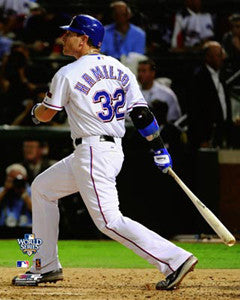 Josh Hamilton "World Series Blast" (2010) - Photofile 16x20