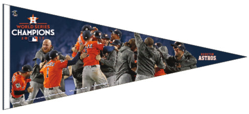 Houston Astros 2017 World Series CELEBRATION Premium 17x40 XL Felt Pennant - Wincraft