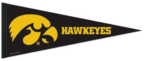 Iowa Hawkeyes NCAA Athletics Premium Felt Collector's Pennant - Wincraft