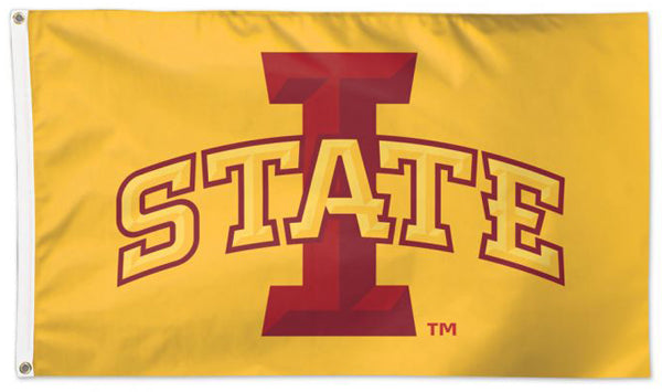 Iowa State Cyclones Official NCAA Deluxe 3'x5' Team Logo Flag - Wincraft
