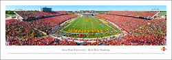 Iowa State Cyclones "Cy-Hawk Classic" (2011) Trice Stadium Panoramic Poster Print - Blakeway