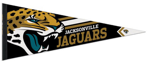 Jacksonville Jaguars NFL Team Logo Style Premium Felt Collector's Pennant - Wincraft