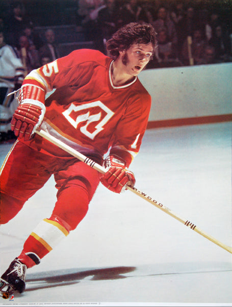 Jacques Richard Atlanta Flames NHL Action Portnoy Collection Poster - sandroautomoveis1973