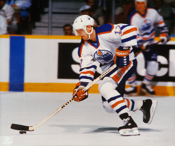 Jari Kurri "Oilers Classic" (1988) Edmonton Oilers Premium Poster Print - Photofile