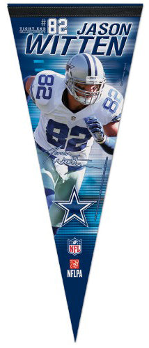 Jason Witten Dallas Cowboys Signature Series Premium NFL Felt Collector's Pennant - Wincraft